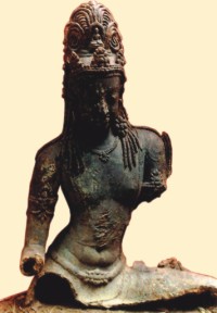 Avalokitesvara (148 cm), bronze, 10th century.